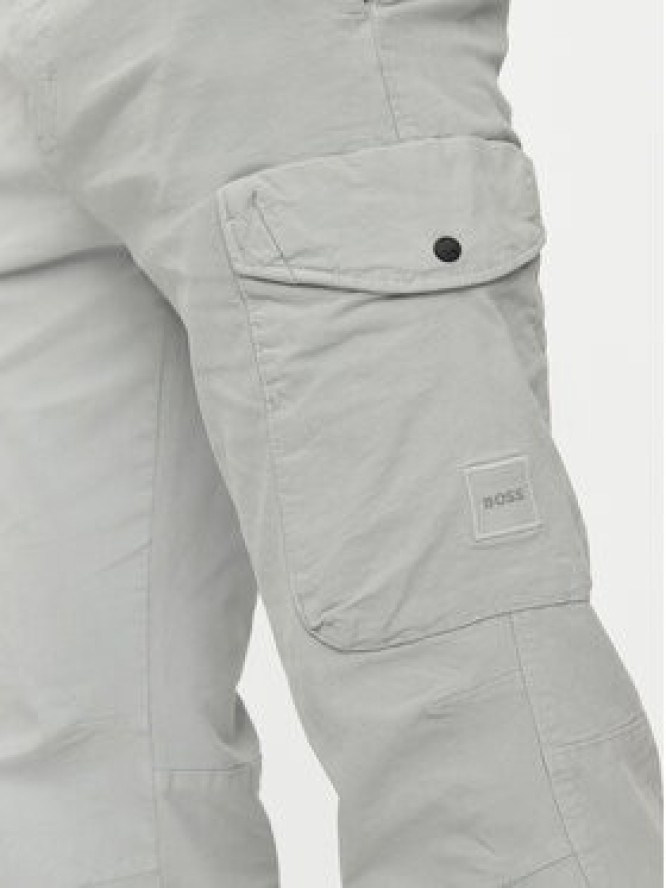 Boss Spodnie materiałowe Sista-Cargo-4 50523137 Szary Regular Fit
