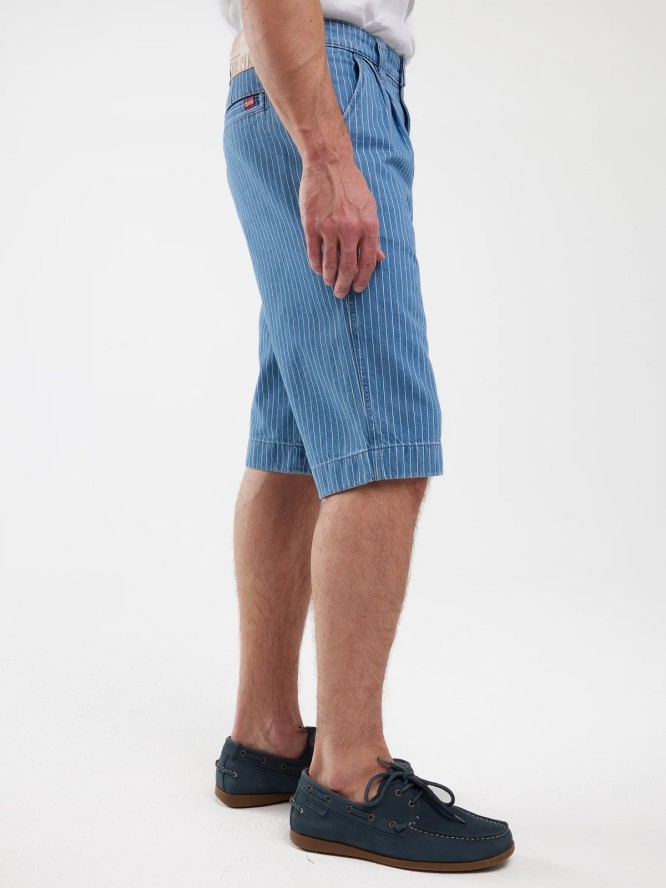 Szorty męskie jeansowe niebieskie Tem 424