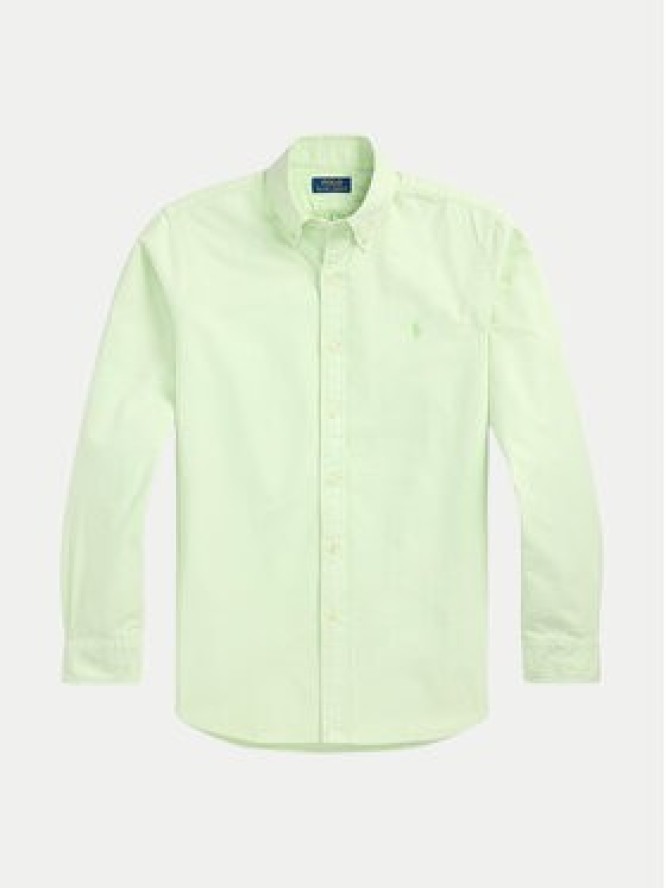 Polo Ralph Lauren Koszula 710968913006 Zielony Custom Fit