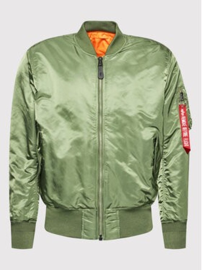 Alpha Industries Kurtka bomber Ma-1 100101 Zielony Regular Fit