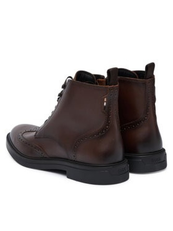 BOSS Kozaki Calev 50552551 Brązowy