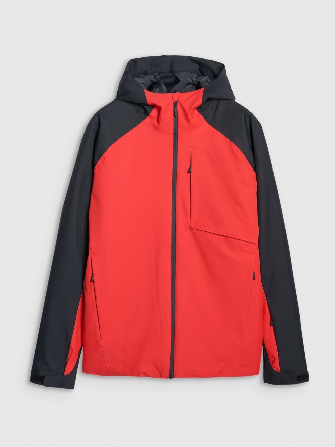 4F Kurtka narciarska membrana 5000 męska - czerwona S