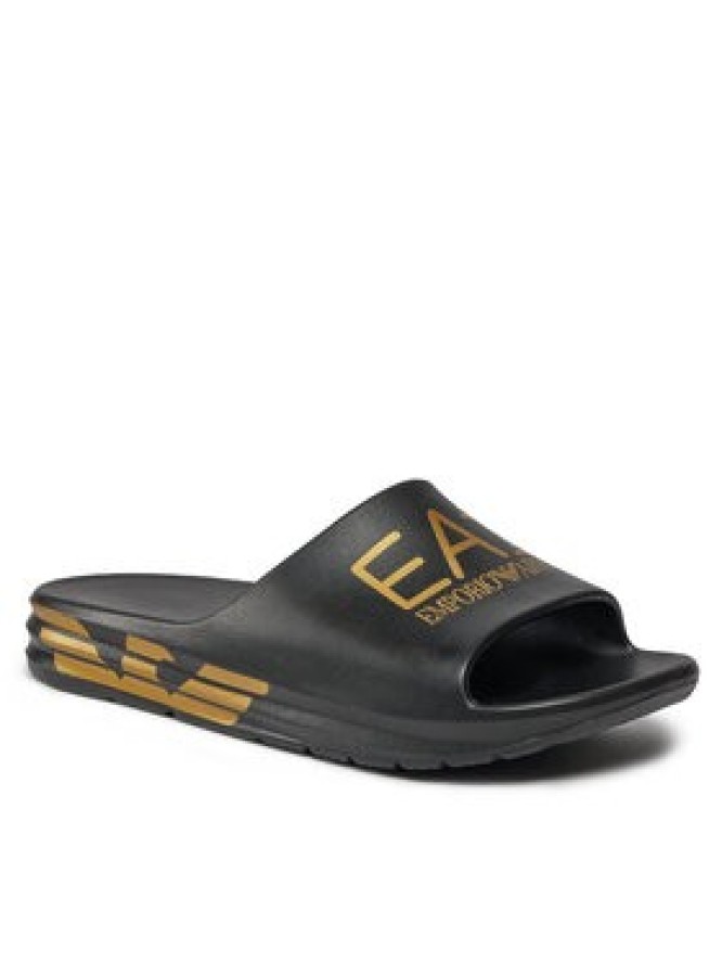 EA7 Emporio Armani Klapki XBP008 XK337 M700 Czarny