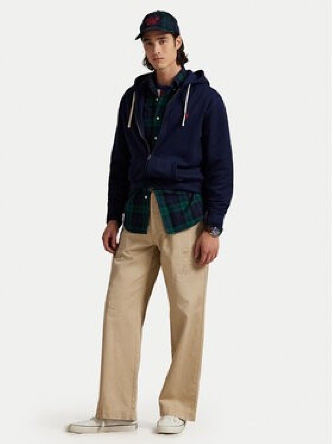 Polo Ralph Lauren Bluza 710813297004 Granatowy Regular Fit