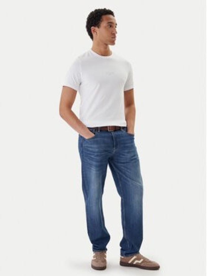 Guess T-Shirt M2YI72 I3Z14 Biały Slim Fit