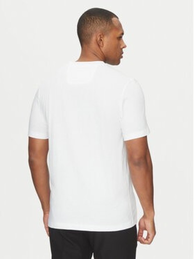 BOSS T-Shirt Tape Logo 50530990 Biały Regular Fit