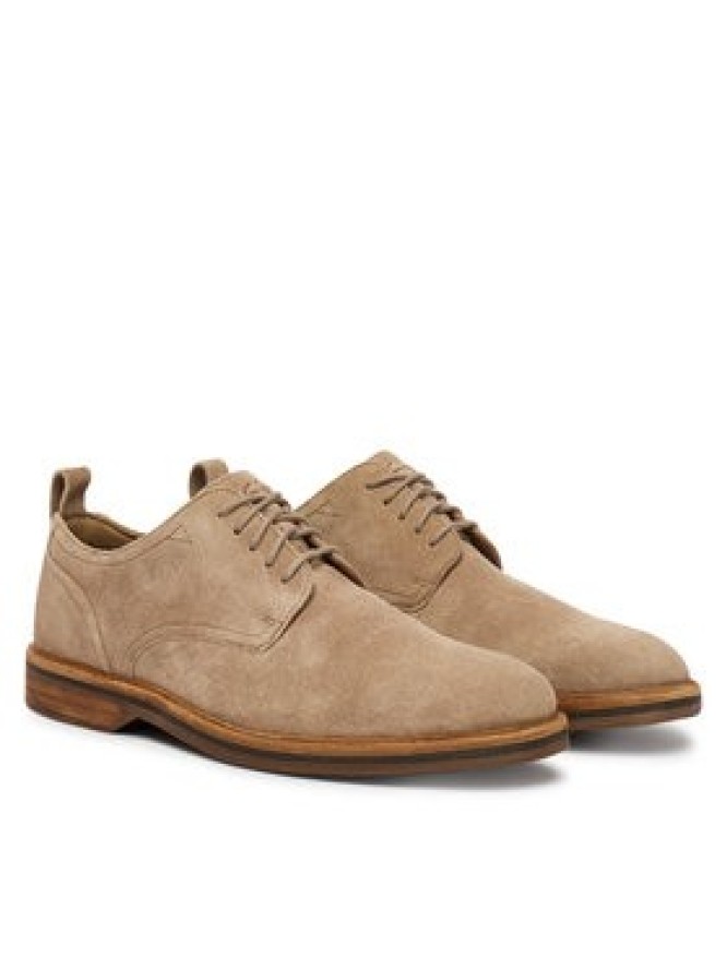 Clarks Półbuty Aldwin Lace 26186449 Szary