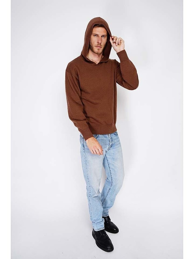 C& Jo Sweter w kolorze jasnobrązowym rozmiar: 46