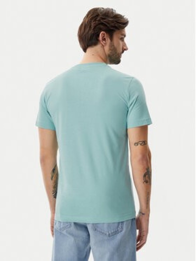 Calvin Klein Jeans T-Shirt J30J327100 Błękitny Regular Fit