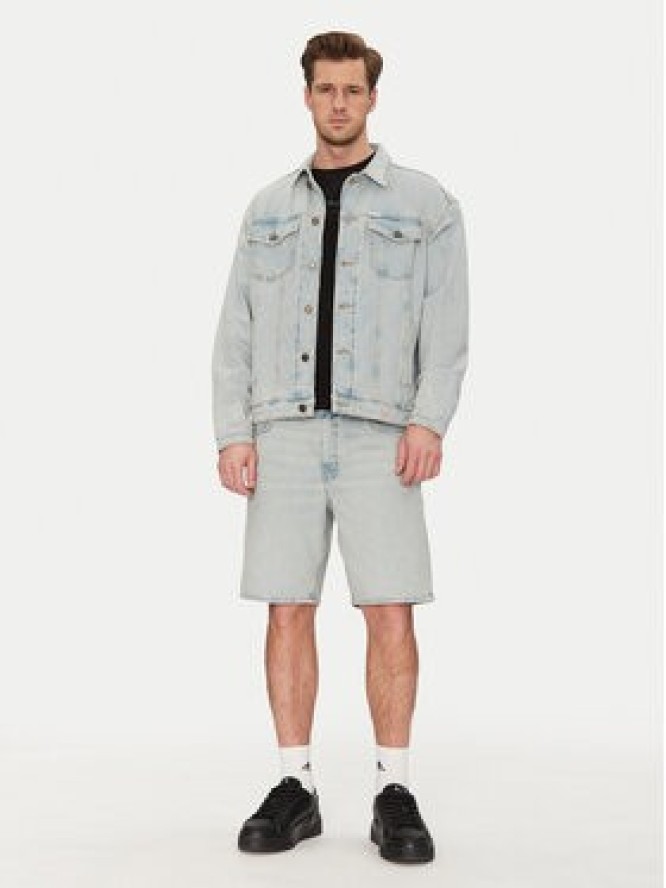 Guess Jeans Szorty jeansowe M4YD37 D5M51 Niebieski Regular Fit