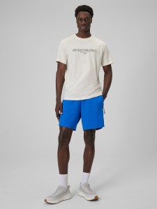 4F Spodenki dresowe męskie - niebieskie 3XL