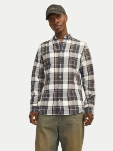 Jack & Jones Koszula Blubrook 12260710 Brązowy Comfort Fit