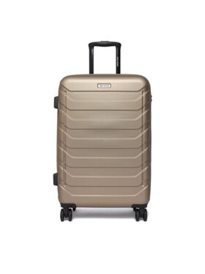 GINO ROSSI Walizka średnia C-GIN-M-002-05-GOLD Złoty