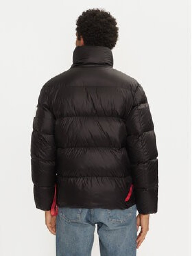 After Label Kurtka puchowa Chamonix A00015 Czarny Regular Fit