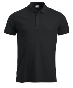 clique Polo Manhattan męski — ściągacz przy rękawie, paski żakardowe przy