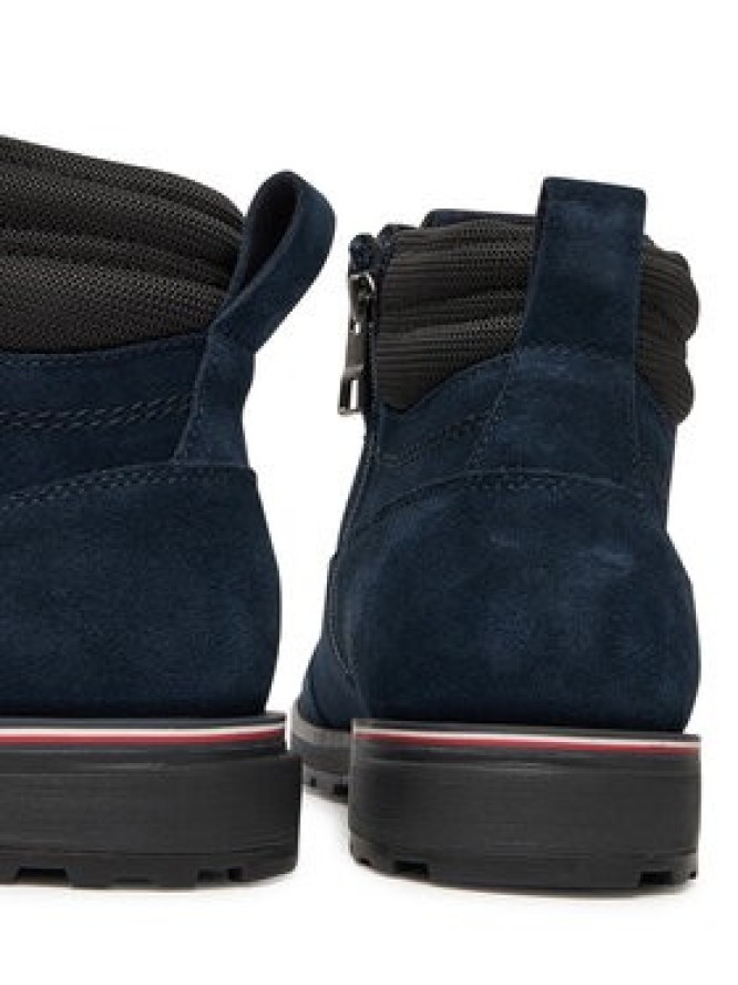 Tommy Hilfiger Trzewiki Corporate W FM0FM05605 Granatowy