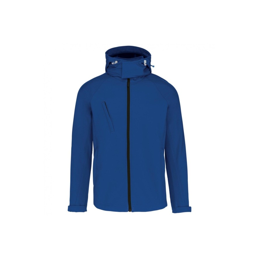 Kurtka z kapturem Kariban Softshell