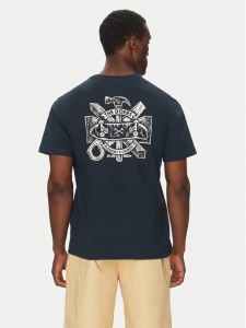 Element T-Shirt ELYZT00522 Granatowy Regular Fit