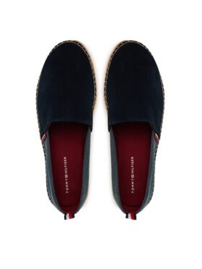 Tommy Hilfiger Espadryle Hilfiger Flex Mix Espadrille FM0FM05497 Granatowy
