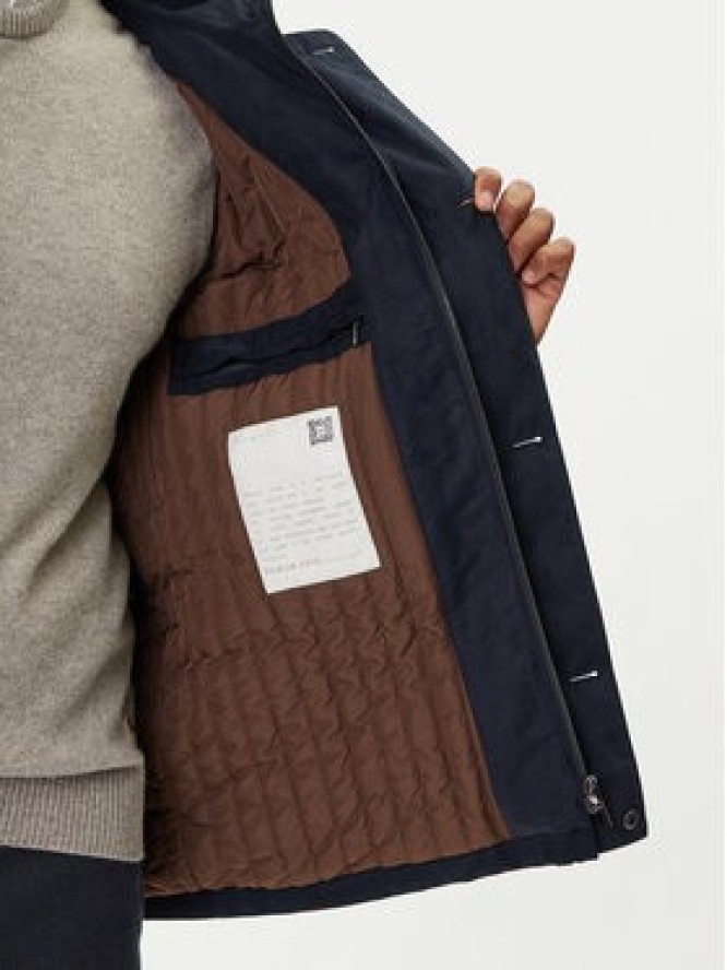 Bugatti Kurtka przejściowa 877400 81018 M Granatowy Regular Fit