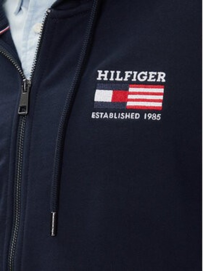 Tommy Hilfiger Bluza American MW0MW39691 Granatowy Regular Fit