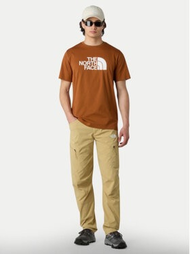 The North Face T-Shirt Easy NF0A8A6C Pomarańczowy Regular Fit