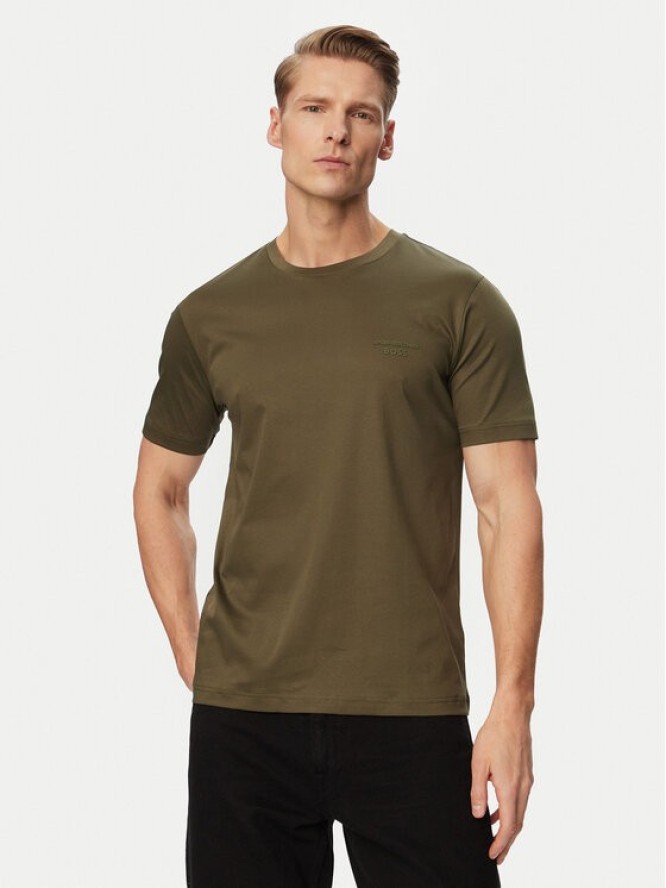 BOSS T-Shirt TS_PS Spirit 70 50562696 Zielony Regular Fit