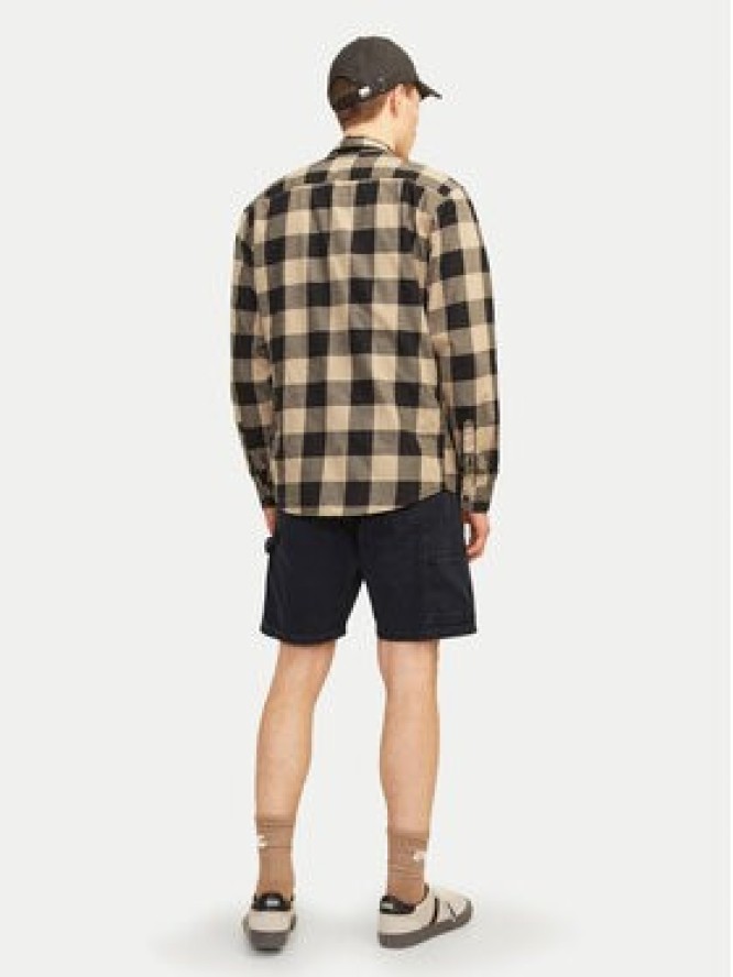 Jack & Jones Szorty jeansowe Jjitony 12252814 Czarny Loose Fit