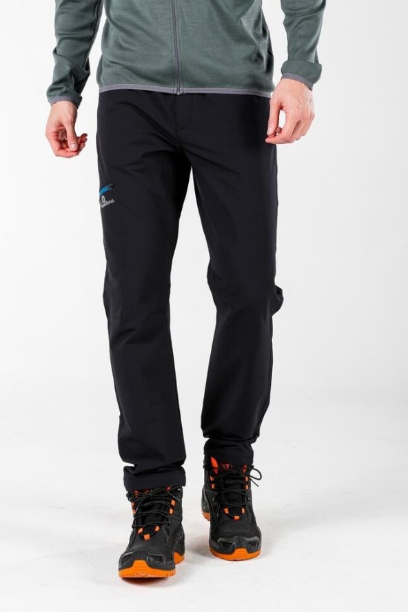 Spodnie turystyczne męskie z wewnętrzną warstwą 100% merino Woolona Trek