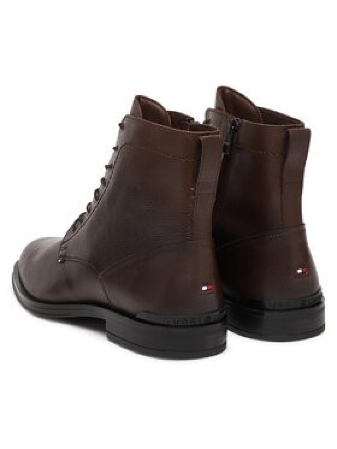 Tommy Hilfiger Kozaki Corporate FM0FM05577 Brązowy
