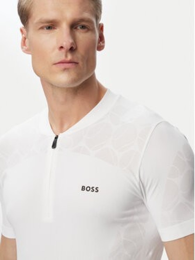 BOSS T-Shirt Game 2 50564794 Biały Slim Fit