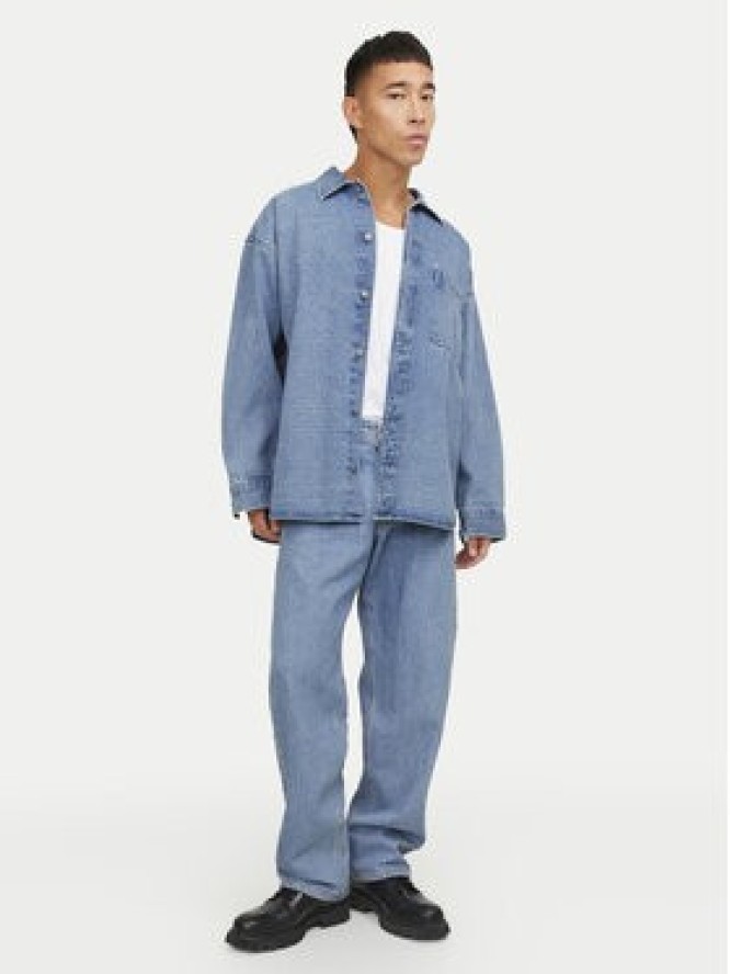 Jack & Jones Koszula jeansowa 12250602 Niebieski Relaxed Fit