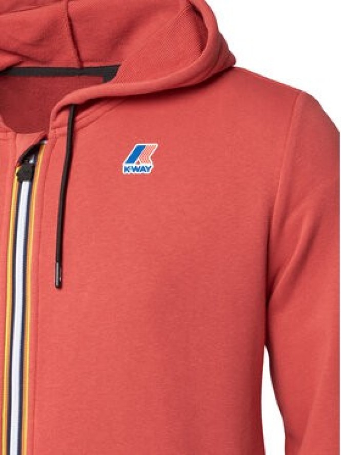K-Way Bluza Arnel K4115ZW Czerwony Regular Fit
