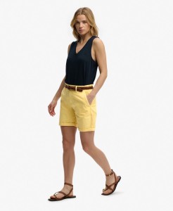 superdry Chino Shorts – Relaxed Fit, Golden Haze Yellow