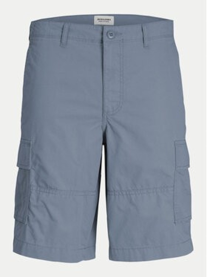 Jack & Jones Szorty materiałowe Jpstcole 12253222 Niebieski Loose Fit