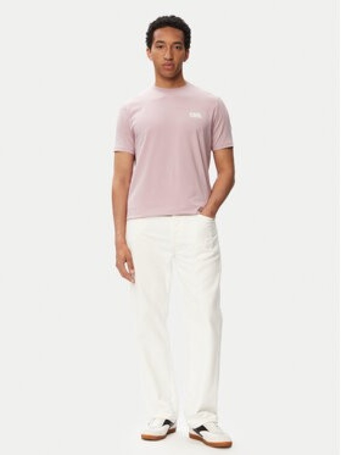 KARL LAGERFELD T-Shirt 755781 563235 Różowy Regular Fit