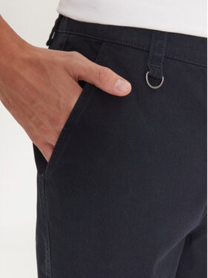 Champion Spodnie materiałowe 220506 Granatowy Straight Leg