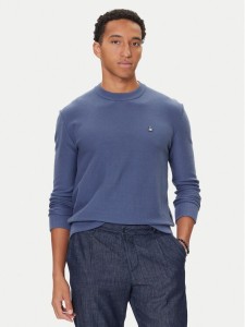 United Colors Of Benetton Sweter 1V4KU10AF Granatowy Regular Fit