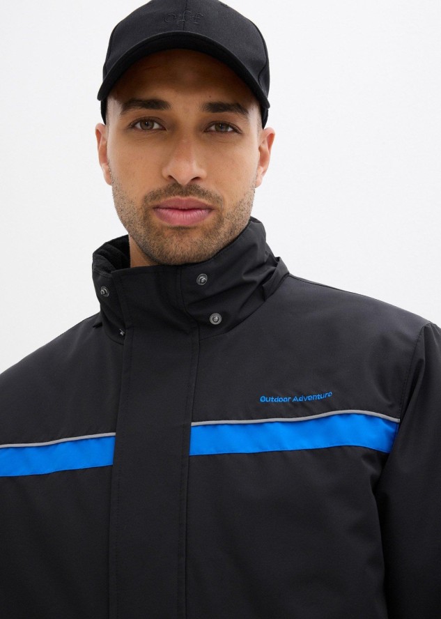 Wodoodporna kurtka funkcjonalna z odpinanym kapturem
