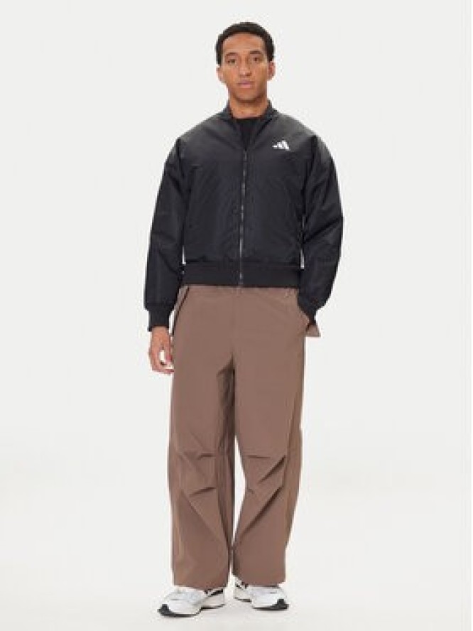 adidas Kurtka bomber Stadium JN1825 Czarny Loose Fit