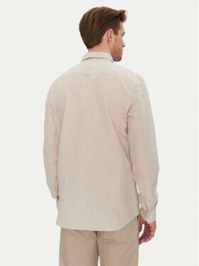 Calvin Klein Koszula K10K114488 Beżowy Regular Fit