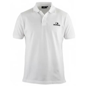Odzież T-shirts unisex SkatePro Heavy Polo Koszulka - XL - Biały