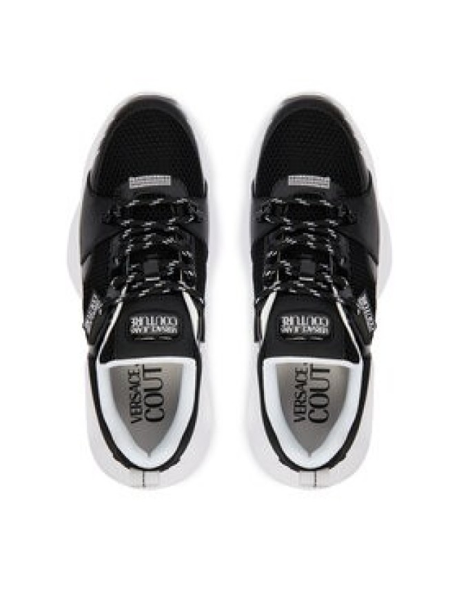 Versace Jeans Couture Sneakersy 80YA3SU4 ZSD89 Czarny