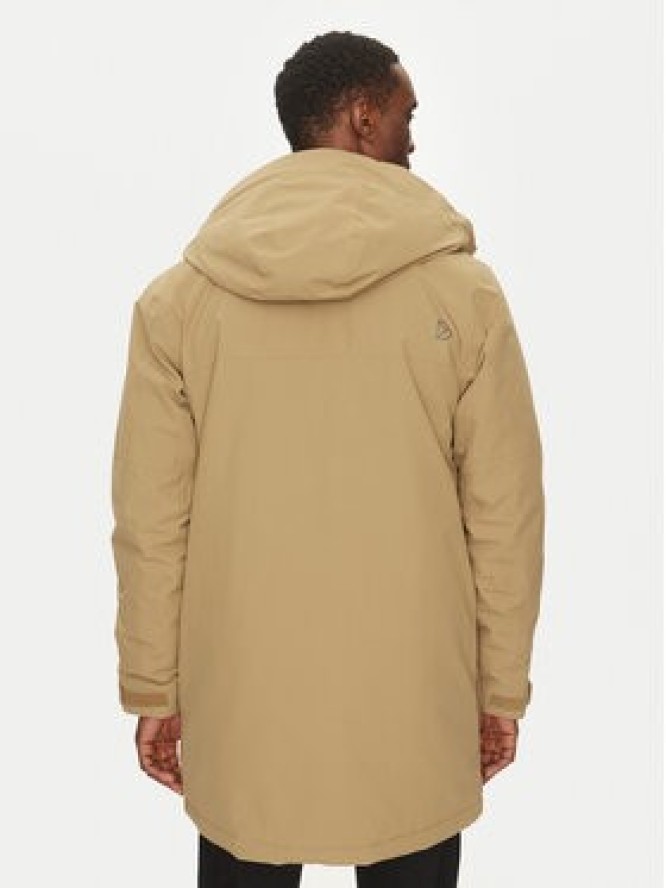 Didriksons Płaszcz zimowy Drew 505778 Beżowy Regular Fit