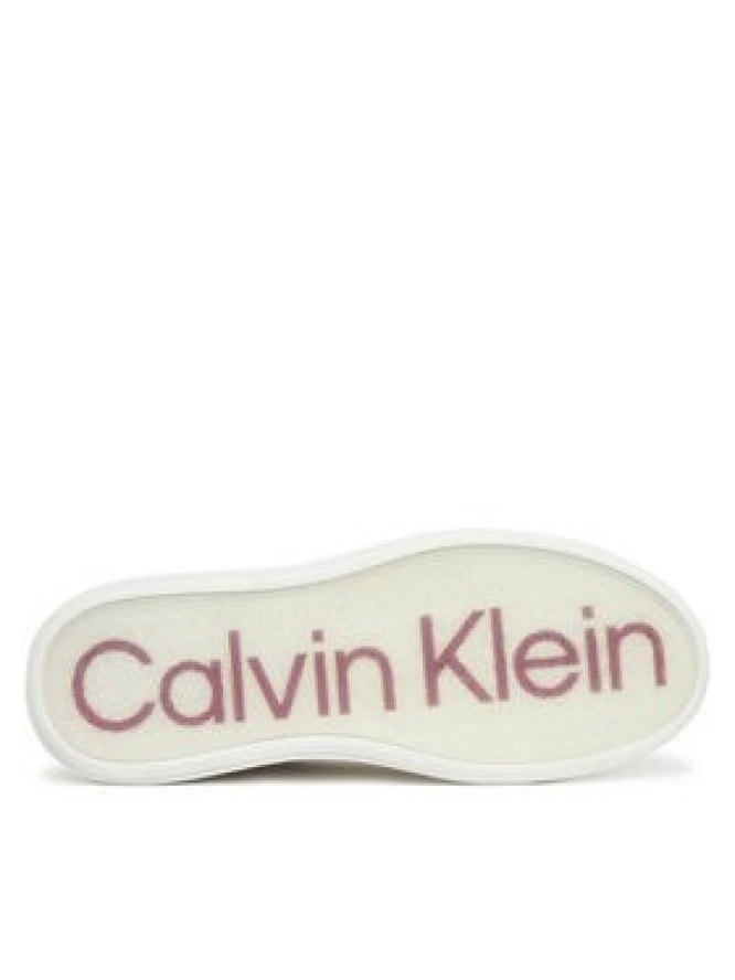 Calvin Klein Sneakersy HM0HM01016 Beżowy