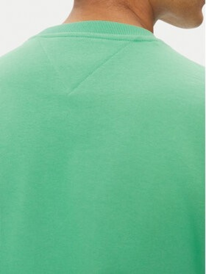 Tommy Hilfiger Bluza Essential MW0MW37237 Zielony Regular Fit