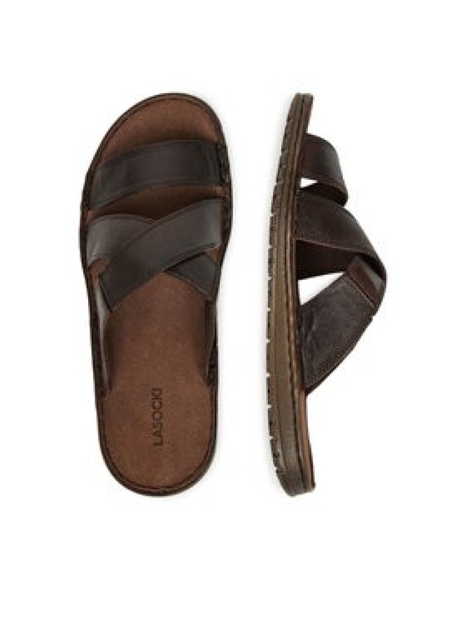 Lasocki Klapki CEO-BLOMEN-05 MI25 Brązowy