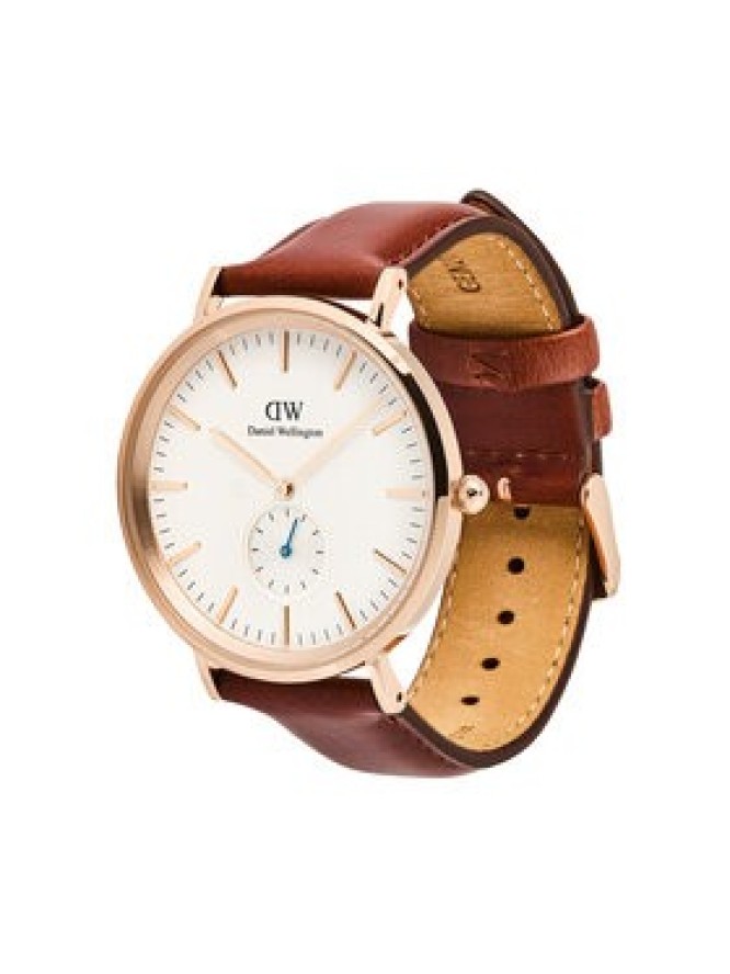 Daniel Wellington Zegarek Classic St. Mawes Horloge DW00100871 Brązowy
