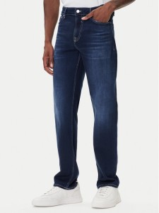 Guess Jeansy M5BAN2 D0631 Granatowy Slim Fit