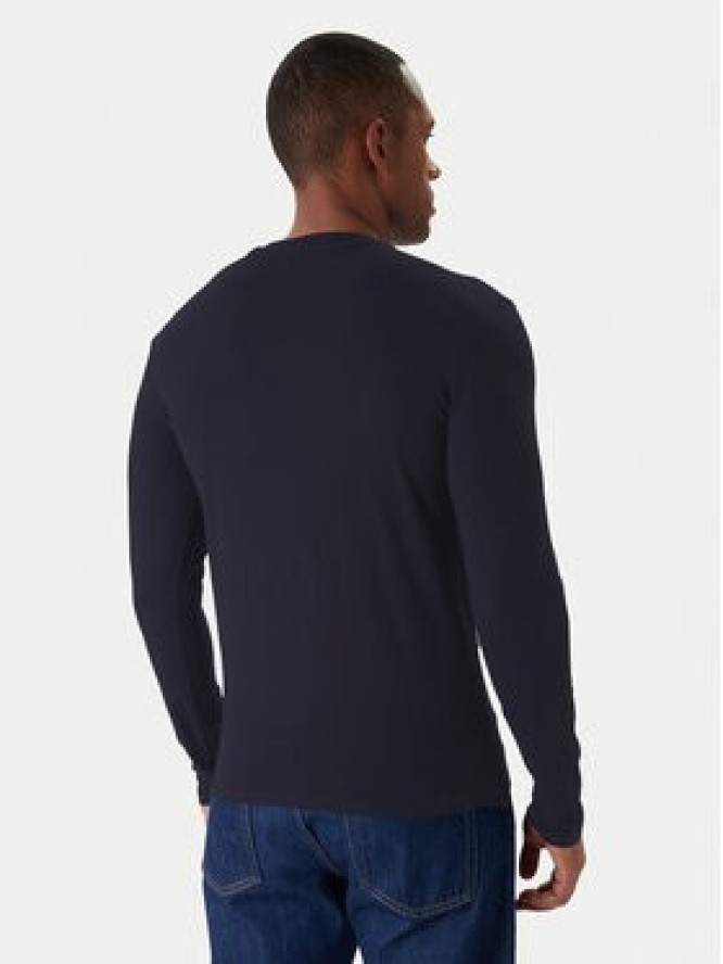 Guess Longsleeve M2YI08 J1314 Granatowy Slim Fit